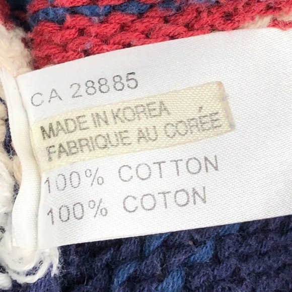 Penman's Vintage fall-tone multicolor striped sleeveless turtleneck top size M - Picture 8 of 13